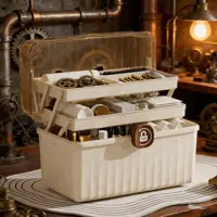 Round-Buckle Medicine Box with Handle 1101 – in-use scene 2