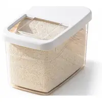Sliding-Lid Clear Rice Storage Bin 601 / 602 / 603 – product view 1
