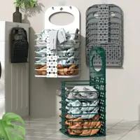 Vertical Tiered Laundry Basket sizes S / M / L – in-use scene 5
